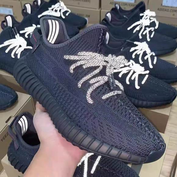 Carbon Grey Yeezy 350 Shoes;